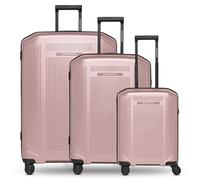 SMARTBOX Édition 02 Article de base, Rose métallisé., Kofferset (3-teilig), Lot de 3 valises rigides avec roulettes pivotantes