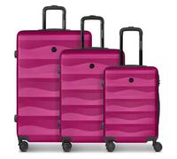 Smartbox Edition 03 4 roues Set de valises 3 pièces rose