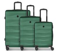 Smartbox Edition 03 4 roues Set de valises 3 pièces vert