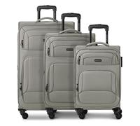 Smartbox Edition 04 4 roues Set de valises 3 pièces avec soufflet d'extension gris