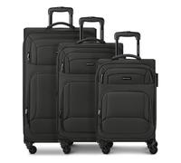 Smartbox Edition 04 4 roues Set de valises 3 pièces avec soufflet d'extension noir