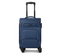 Smartbox Edition 04 4 roues Valise cabine 55 cm avec soufflet d'extension bleu