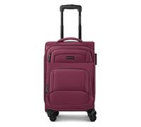 Smartbox Edition 04 4 roues Valise cabine 55 cm avec soufflet d'extension rouge