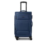 Smartbox Edition 04 4 roues Valise cabine 67 cm avec soufflet d'extension bleu