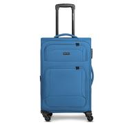 SMARTBOX Valise Moyenne Souple 67 cm Trolley Bagage de soute Extensible 4 Roues avec Serrure légère 3,1 kg Edition 04
