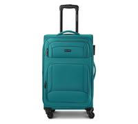 Smartbox Edition 04 4 roues Valise cabine 67 cm avec soufflet d'extension bleu pétrole