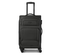 Smartbox Valise Moyenne Souple 67 cm Trolley Bagage de soute Extensible 4 Roues avec Serrure légère 3,1 kg Edition 04