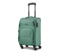 Smartbox Edition 04 4 roues Valise cabine 55 cm avec soufflet d'extension vert