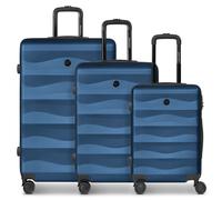 Smartbox Edition 03 4 roulettes Set de valises 3 pièces bleu