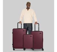 Smartbox Ensemble de bagages bordeaux, Taille One Size