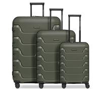 Smartbox Ensemble de bagages 'Edition 01' olive, Taille One Size