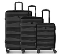 Smartbox Edition 03 4 roulettes Set de valises 3 pièces noir