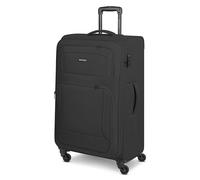 Smartbox Grande Valise Souple 78 cm Trolley XL Bagage de soute Extensible 4 Roues avec Serrure légère 3,6 kg Edition 04