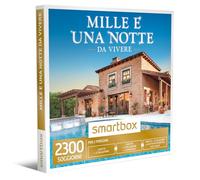 Smartbox - Mille et Une Nuit à Vivre Coffret Cadeau Couple, 1 Nuit avec Petit Déjeuner ou 1 Nuit avec Petit Déjeuner et Apéritif Ou Activités pour 2 Personnes, Idées Cadeaux Original