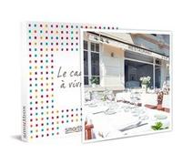 SMARTBOX - Repas gastronomique de l'amuse-bouche au dessert avec champagne à Antibes - Coffret Cadeau Gastronomie G
