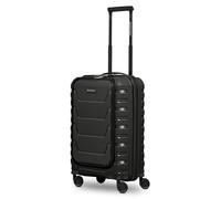 Smartbox Valise Cabine avec Compartiment PC S 55 cm | Trolley Rigide 36×22×55 cm à Ouverture Frontale, 4 Doubles Roues & Serrure TSA | polypropylène léger - Edition 01