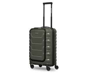 Smartbox Valise Cabine avec Compartiment PC S 55 cm | Trolley Rigide 36×22×55 cm à Ouverture Frontale, 4 Doubles Roues & Serrure TSA | polypropylène léger - Edition 01