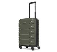 Smartbox Valise Cabine Extensible S+ 55 cm | Trolley Rigide 37×23-26×55 cm léger avec 4 Doubles Roues & Serrure TSA | polypropylène Robuste - Edition 01