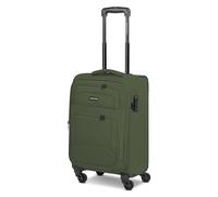 Smartbox Valise Cabine Souple 56 cm Trolley léger 4 Roues avec Serrure Bagage à Main Extensible 2,6 kg Edition 04