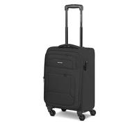 Smartbox Valise Cabine Souple 56 cm Trolley léger 4 Roues avec Serrure Bagage à Main Extensible 2,6 kg Edition 04