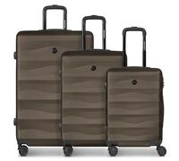 SMARTBOX Valise Edition 03 Trolley Set 3 pièces Chocolate - Brown Marron foncé