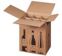 SMARTBOXPRO Cartons d'expédition pour 6 bouteilles