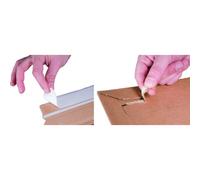 SMARTBOXPRO Pochette d'expédition, en carton ondulé marron,