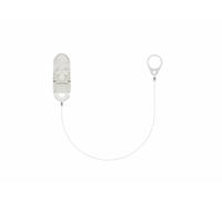 SmartEar "Invisible" Single Hearing Device Security Clip pour Appareil Auditif et Proceseur de Son - Pour Enfants, Personnes Agées, Personnes Actives - LONG 25 cm - transparent (7 mm)