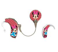 SmartEAR - Stickers Universels SmartEar pour processeurs audio - Autocollants Disney sous Licence - Ajustement Universel - Disney Mickey et ses Amis - Minnie - Advanced Bionics Sky CI Marvel