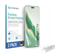 smartect TPU Film Protection 2 Pièces pour Honor Magic 6 Pro | Protège Écran HD Anti-Rayures, Sans Bulles, Ultra Transparent, Compatible Empreintes Digitales, Compatible Coque
