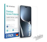smartect TPU Protecteur d'écran [2 Pièces, Clear] pour Honor Magic 7 Pro, Couvre tout l'écran, Installation sans Bulles, Protection Anti-Traces de Doigts