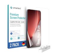 smartect TPU Protecteur d'écran [2 Pièces, Clear] pour Honor Magic 8 Lite, Couvre tout l'écran, Installation sans Bulles, Protection Anti-Traces de Doigts