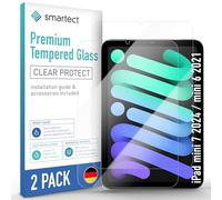 smartect Verre Trempé 2 Pièces pour iPad mini 7 2024 / mini 6 2021