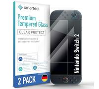 smartect Verre Trempé 2 Pièces pour Nintendo Switch 2