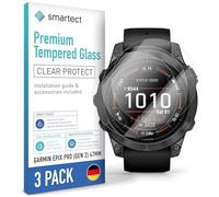 smartect Verre Trempé 3 Pièces pour Garmin Epix Pro (Gen 2) 47mm