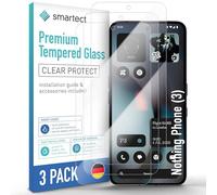smartect Verre Trempé 3 Pièces pour Nothing Phone (3)