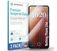 smartect Verre Trempé 3 Pièces pour Nothing Phone (3a) Pro / (3a)