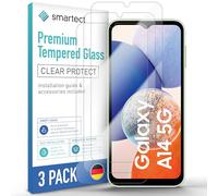 smartect Verre Trempé 3 Pièces pour Samsung Galaxy A14 4G & 5G