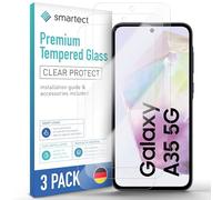 smartect Verre Trempé 3 Pièces pour Samsung Galaxy A35 5G