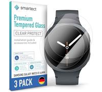 smartect Verre Trempé 3 Pièces pour Samsung Galaxy Watch 8 44mm