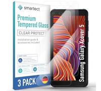 smartect Verre Trempé 3 Pièces pour Samsung Galaxy Xcover 5