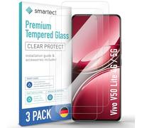 smartect Verre Trempé 3 Pièces pour Vivo V50 Lite 4G / 5G