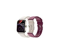 SMARTEE DUO 3 - Montre connectée écran AMOLED 1,93", appels BT, beige