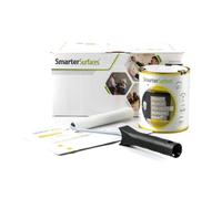 SmarterSurfaces Peinture d'écran de projecteur noire (4,5 m²) - Peinture murale 4K, 8K et HD | Peinture de projecteur avec valeur de gain 0,1