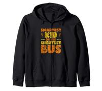 Smartest Kid on The Shortest Bus Métaphore de l'intelligence Sweat à Capuche