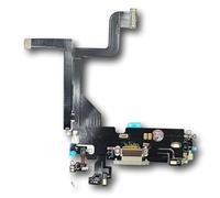 Smartex® Connecteur de Charge Compatible avec iPhone 13 Pro - Câble Nappe de Rechange avec connecteur Blanc