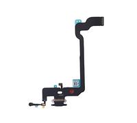 Smartex® Connecteur de Charge Compatible avec iPhone XS Noir - Câble Nappe de Rechange avec connecteur