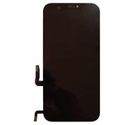 Smartex® Écran in-Cell Compatible avec iPhone 12/12 Pro avec Plaque métallique/Écran Noir