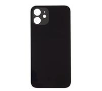 Smartex® Vitre Arriere Compatible avec iPhone 12| Verre de Replacement Back Glass (Noir)