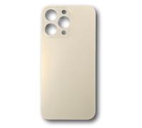 Smartex® Vitre Arriere Compatible avec iPhone 13 Pro | Verre de Replacement Back Glass (Or)